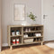 vidaXL - Schoenenkast - 102x36x60 - cm - bewerkt - hout - bruin - eikenkleur