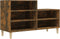 vidaXL - Schoenenkast - 102x36x60 - cm - bewerkt - hout - gerookt - eikenkleurig