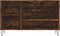 vidaXL - Schoenenkast - 102x36x60 - cm - bewerkt - hout - gerookt - eikenkleurig