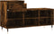 vidaXL - Schoenenkast - 102x36x60 - cm - bewerkt - hout - gerookt - eikenkleurig