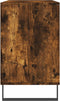 vidaXL - Schoenenkast - 102x36x60 - cm - bewerkt - hout - gerookt - eikenkleurig