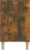 vidaXL - Schoenenkast - 102x36x60 - cm - bewerkt - hout - gerookt - eikenkleurig