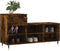 vidaXL - Schoenenkast - 102x36x60 - cm - bewerkt - hout - gerookt - eikenkleurig