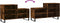 vidaXL - Schoenenkast - 102x36x60 - cm - bewerkt - hout - gerookt - eikenkleurig