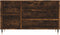 vidaXL - Schoenenkast - 102x36x60 - cm - bewerkt - hout - gerookt - eikenkleurig