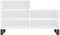 vidaXL - Schoenenkast - 102x36x60 - cm - bewerkt - hout - hoogglans - wit