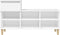 vidaXL - Schoenenkast - 102x36x60 - cm - bewerkt - hout - hoogglans - wit