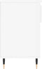vidaXL - Schoenenkast - 102x36x60 - cm - bewerkt - hout - hoogglans - wit