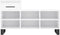 vidaXL - Schoenenkast - 102x36x60 - cm - bewerkt - hout - hoogglans - wit