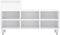 vidaXL - Schoenenkast - 102x36x60 - cm - bewerkt - hout - hoogglans - wit