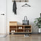 vidaXL - Schoenenkast - 102x36x60 - cm - bewerkt - hout - sonoma - eikenkleurig