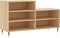 vidaXL - Schoenenkast - 102x36x60 - cm - bewerkt - hout - sonoma - eikenkleurig