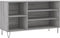 vidaXL - Schoenenkast - 102x36x60 - cm - bewerkt - hout - sonoma - grijs