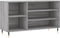 vidaXL - Schoenenkast - 102x36x60 - cm - bewerkt - hout - sonoma - grijs