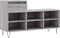 vidaXL - Schoenenkast - 102x36x60 - cm - bewerkt - hout - sonoma - grijs