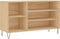 vidaXL - Schoenenkast - 102x36x60 - cm - bewerkt - hout - sonoma - eikenkleurig