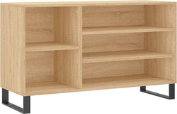 vidaXL - Schoenenkast - 102x36x60 - cm - bewerkt - hout - sonoma - eikenkleurig