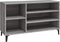 vidaXL - Schoenenkast - 102x36x60 - cm - bewerkt - hout - sonoma - grijs