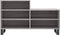 vidaXL - Schoenenkast - 102x36x60 - cm - bewerkt - hout - sonoma - grijs