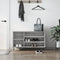 vidaXL - Schoenenkast - 102x36x60 - cm - bewerkt - hout - sonoma - grijs