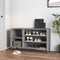 vidaXL - Schoenenkast - 102x36x60 - cm - bewerkt - hout - sonoma - grijs