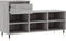 vidaXL - Schoenenkast - 102x36x60 - cm - bewerkt - hout - sonoma - grijs