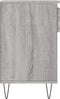 vidaXL - Schoenenkast - 102x36x60 - cm - bewerkt - hout - sonoma - grijs