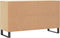 vidaXL - Schoenenkast - 102x36x60 - cm - bewerkt - hout - sonoma - eikenkleurig