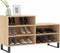 vidaXL - Schoenenkast - 102x36x60 - cm - bewerkt - hout - sonoma - eikenkleurig