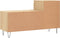 vidaXL - Schoenenkast - 102x36x60 - cm - bewerkt - hout - sonoma - eikenkleurig