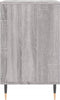 vidaXL - Schoenenkast - 102x36x60 - cm - bewerkt - hout - sonoma - grijs