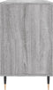 vidaXL - Schoenenkast - 102x36x60 - cm - bewerkt - hout - sonoma - grijs