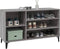 vidaXL - Schoenenkast - 102x36x60 - cm - bewerkt - hout - sonoma - grijs