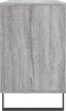 vidaXL - Schoenenkast - 102x36x60 - cm - bewerkt - hout - sonoma - grijs