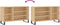 vidaXL - Schoenenkast - 102x36x60 - cm - bewerkt - hout - sonoma - eikenkleurig