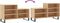 vidaXL - Schoenenkast - 102x36x60 - cm - bewerkt - hout - sonoma - eikenkleurig