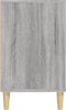 vidaXL - Schoenenkast - 102x36x60 - cm - bewerkt - hout - sonoma - grijs