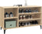 vidaXL - Schoenenkast - 102x36x60 - cm - bewerkt - hout - sonoma - eikenkleurig