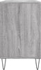 vidaXL - Schoenenkast - 102x36x60 - cm - bewerkt - hout - sonoma - grijs