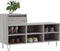 vidaXL - Schoenenkast - 102x36x60 - cm - bewerkt - hout - sonoma - grijs