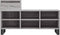 vidaXL - Schoenenkast - 102x36x60 - cm - bewerkt - hout - sonoma - grijs