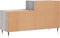 vidaXL - Schoenenkast - 102x36x60 - cm - bewerkt - hout - sonoma - grijs