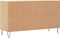 vidaXL - Schoenenkast - 102x36x60 - cm - bewerkt - hout - sonoma - eikenkleurig