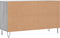 vidaXL - Schoenenkast - 102x36x60 - cm - bewerkt - hout - sonoma - grijs