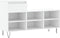 vidaXL - Schoenenkast - 102x36x60 - cm - bewerkt - hout - wit