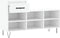 vidaXL - Schoenenkast - 102x36x60 - cm - bewerkt - hout - wit