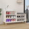 vidaXL - Schoenenkast - 102x36x60 - cm - bewerkt - hout - wit