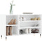 vidaXL - Schoenenkast - 102x36x60 - cm - bewerkt - hout - wit