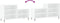 vidaXL - Schoenenkast - 102x36x60 - cm - bewerkt - hout - wit
