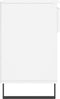 vidaXL - Schoenenkast - 102x36x60 - cm - bewerkt - hout - wit